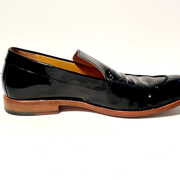 Limited Edition ‘Dragan Mrdja’ Men’s Patent Leather Slip On Loafer - Picture 3 of 7